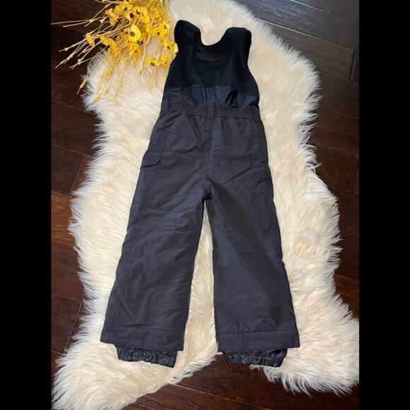 Mountain Tek black unisex snow bib sz 5 youth - Picture 3 of 5